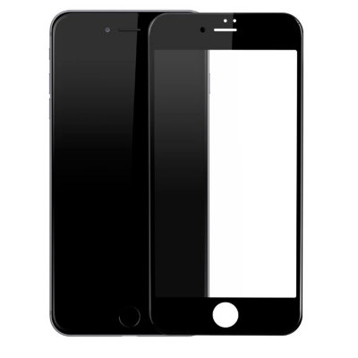 Противоударное стекло Glass Full Cover 3D для iPhone 7/iPhone 8 Black
